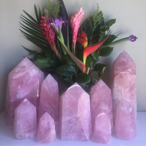 Rose Quartz Points